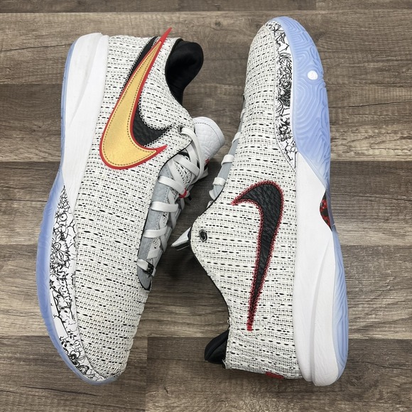 Nike Other - Nike LeBron 20 The Debut Gray Low Basketball Shoes Men's Size 18 [DJ5423-100]